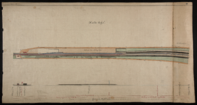 859443 Plattegrond van het ontworpen emplacement van de halte Assel aan de Oosterspoorweg van de H.IJ.S.M. Met ...